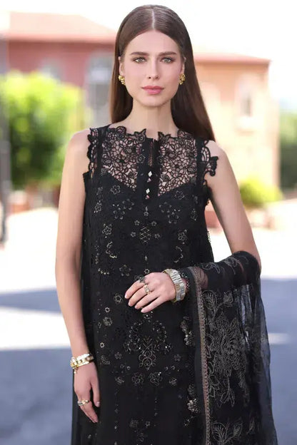 Noor by Saadia Asad | Chiffon Formals 23 | D7-Zira - Pakistani Designer Dress - by Noor by Saadia Asad | Type: Formal - 100% Original at Saira Sultan