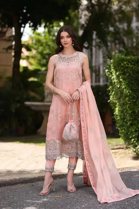 Noor by Saadia Asad | Chiffon Formals 23 | D2-Ekai - Pakistani Designer Dress - by Noor by Saadia Asad | Type: Formal - 100% Original at Saira Sultan