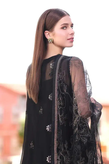 Noor by Saadia Asad | Chiffon Formals 23 | D7-Zira - Pakistani Designer Dress - by Noor by Saadia Asad | Type: Formal - 100% Original at Saira Sultan
