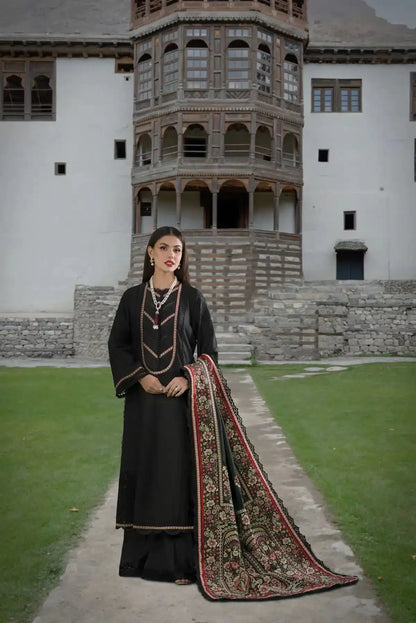 Sable Vogue | Winter 23 | SWC-07-23 - Pakistani Designer Dress - by Sable Vogue | Type: Luxury - 100% Original at Saira Sultan