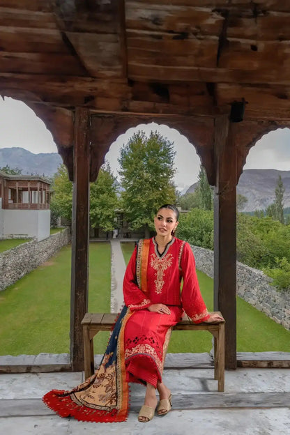 Sable Vogue | Winter 23 | SWC-09-23 - Pakistani Designer Dress - by Sable Vogue | Type: Luxury - 100% Original at Saira Sultan