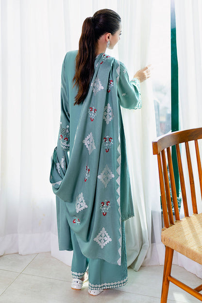 Cross Stitch | Cotton Satin 25 | SAGE LOOM - Pakistani Designer Dress - by Cross Stitch - Type : Ladies Clothes - 100% Original at Saira Sultan