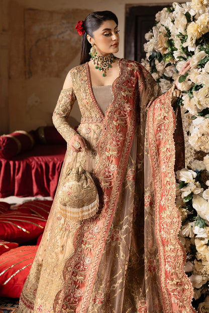 Imrozia Premium | Jashan Bridal Collection | SB-37 Zarnigar L Ivory Net