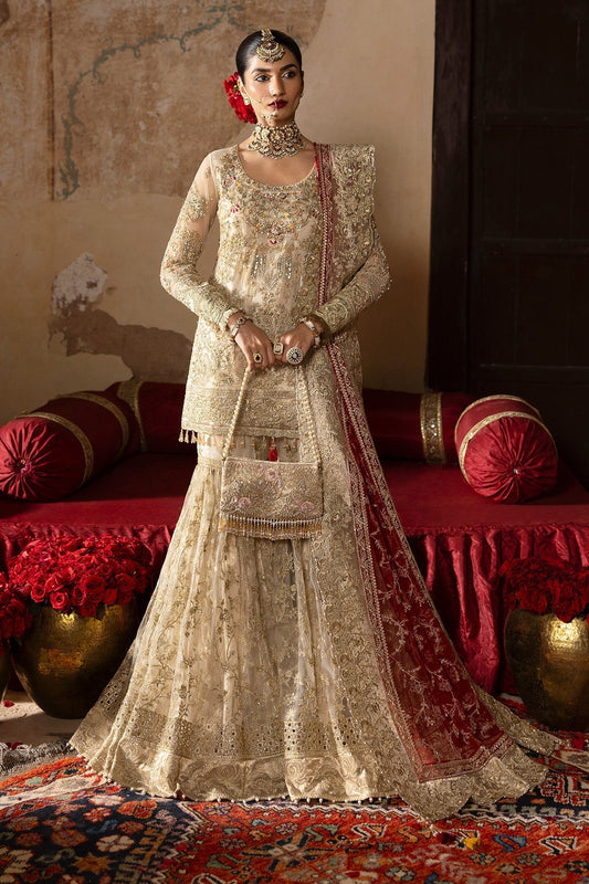 Imrozia Premium | Jashan Bridal Collection | SB-38 Pemaan XS White Net