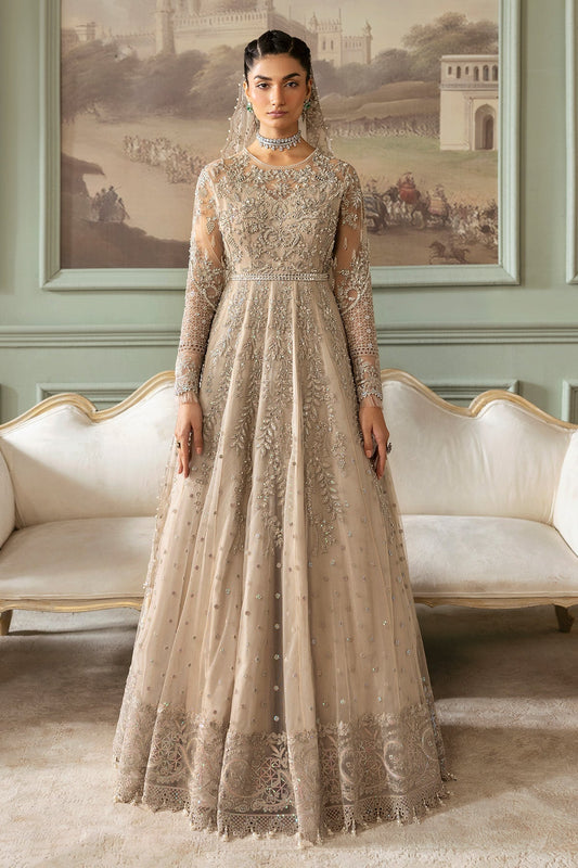 Imrozia Premium | Jashan Bridal Collection | SB-40 Tabaan XS Off White Net