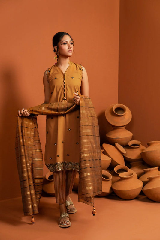 Al Karam | Susi Collection | SC-04-25 XS Brown Cambric