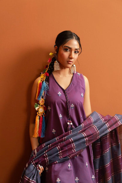 Al Karam | Susi Collection | SC-08-25 L Purple Cambric
