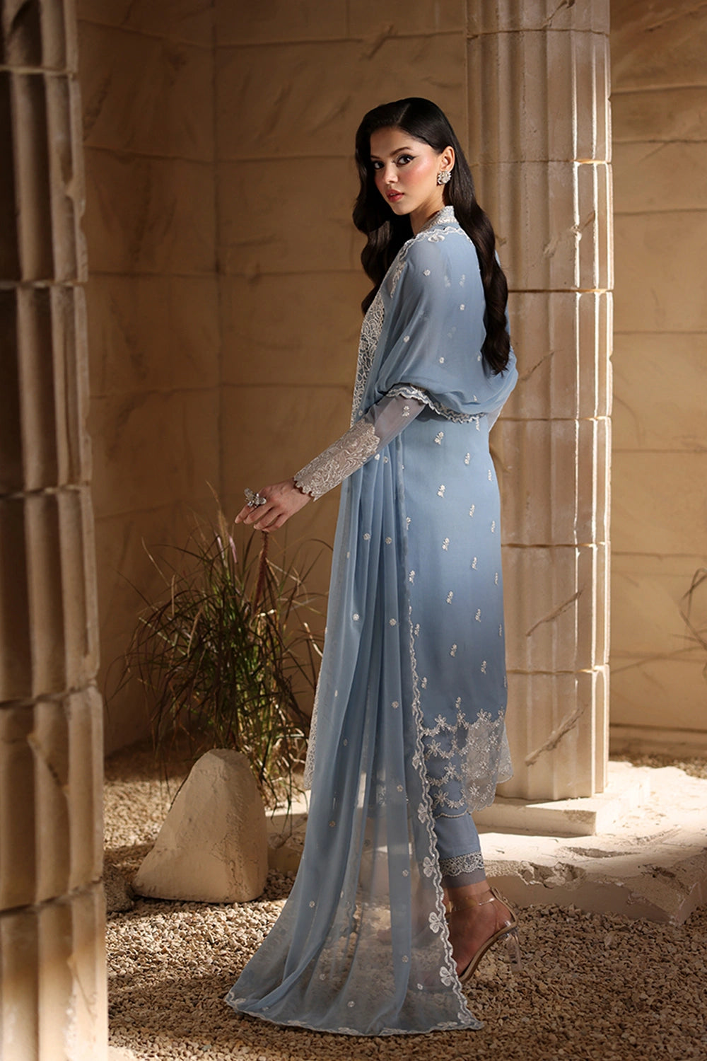 Azure | Luxe Formals | Serenite by Azure - Designer Dress - Type : Ladies Clothes - Available at Saira Sultan - 100% Original 