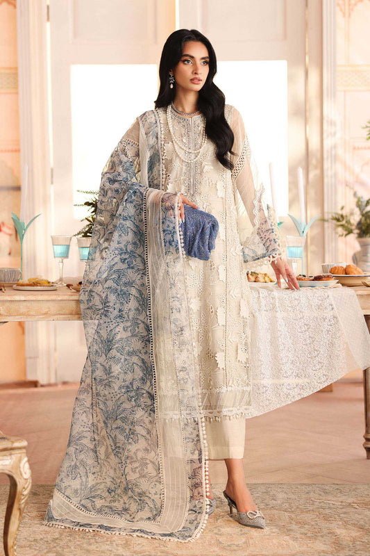 Maria B | Pre Fall Dresses | 3 Piece Embroidered Organza Suit CC - Pakistani Designer Dress - by Maria B - Type : Ladies Clothes - 100% Original at Saira Sultan