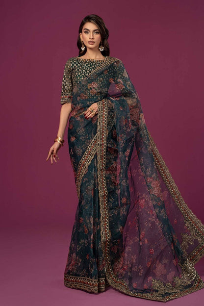 Maria B | Formal Wears | SF-EF24-08S - Pakistani Designer Dress - by Maria B | Type: Formal - 100% Original at Saira Sultan