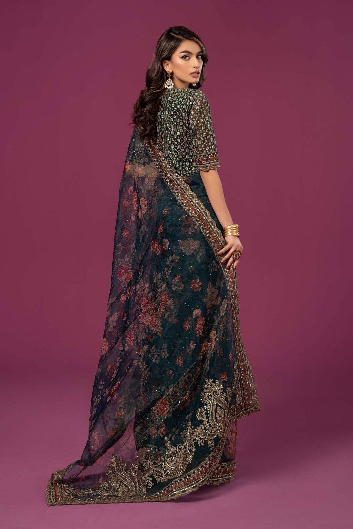 Maria B | Formal Wears | SF-EF24-08S - Pakistani Designer Dress - by Maria B | Type: Formal - 100% Original at Saira Sultan