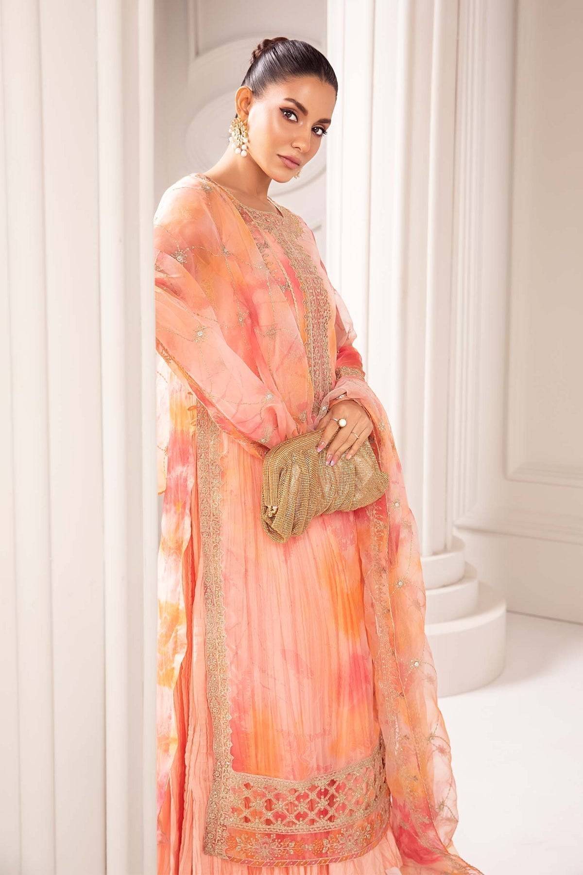 Maria B | Formal Wears | SF-EF24-20S - Pakistani Designer Dress - by Maria B | Type: Formal - 100% Original at Saira Sultan