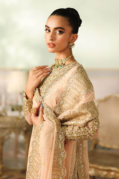 Maria B | Pre Fall Dresses | 3 Piece Embroidered Net Suit EE - Pakistani Designer Dress - by Maria B - Type : Ladies Clothes - 100% Original at Saira Sultan