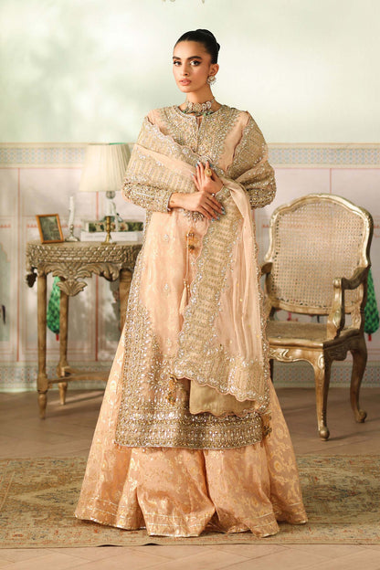 Maria B | Pre Fall Dresses | 3 Piece Embroidered Net Suit EE - Pakistani Designer Dress - by Maria B - Type : Ladies Clothes - 100% Original at Saira Sultan