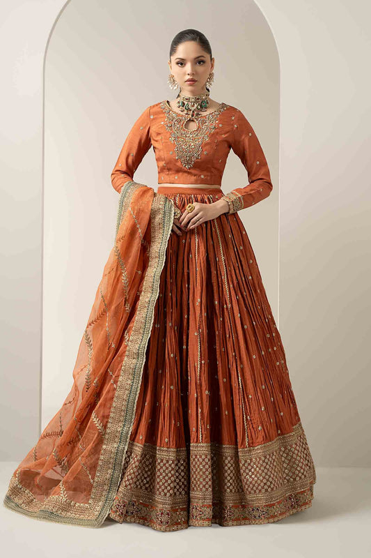Maria B | Formal Wears | SF-EA25-04 - Pakistani Designer Dress - by Maria B - Type : Ladies Clothes - 100% Original at Saira Sultan