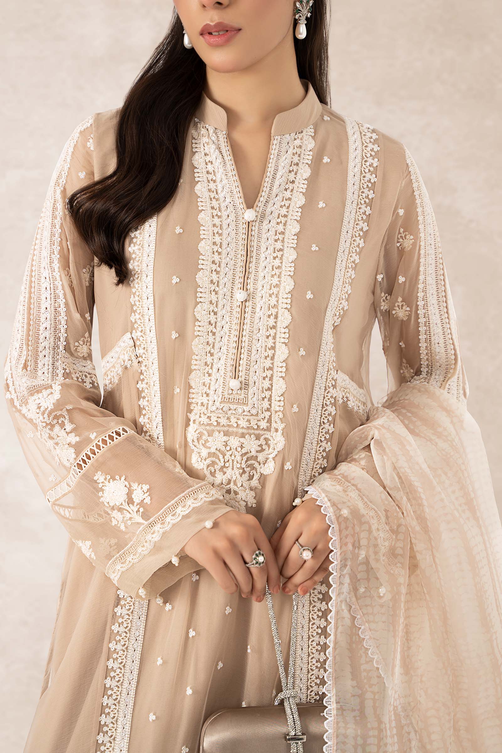 Maira B | Ready to Wear | SF-EF23-26R1 L Beige