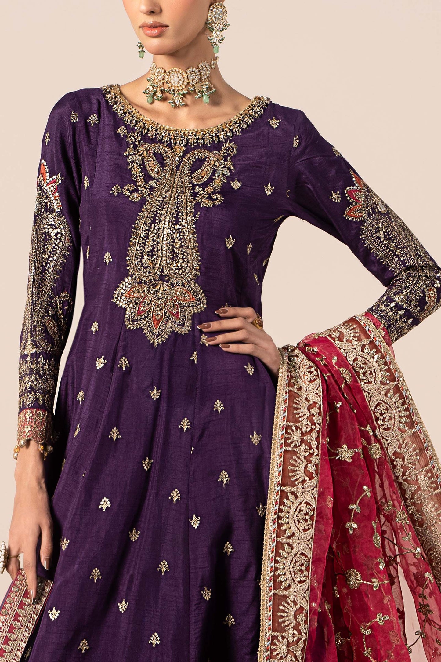 Maira B | Ready to Wear | SF-EF25-02 L Purple