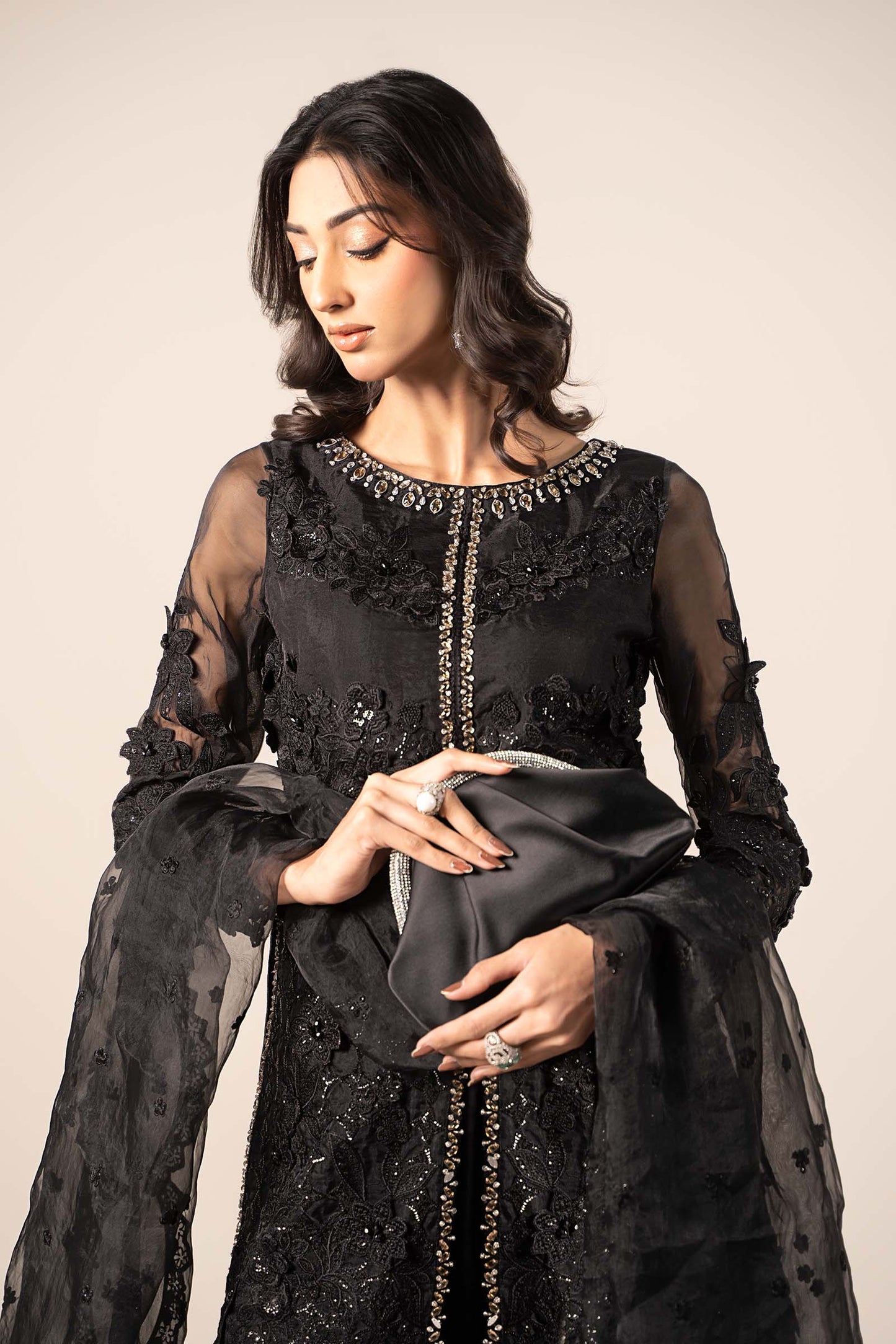 Maira B | Ready to Wear | SF-EF25-04 S Black