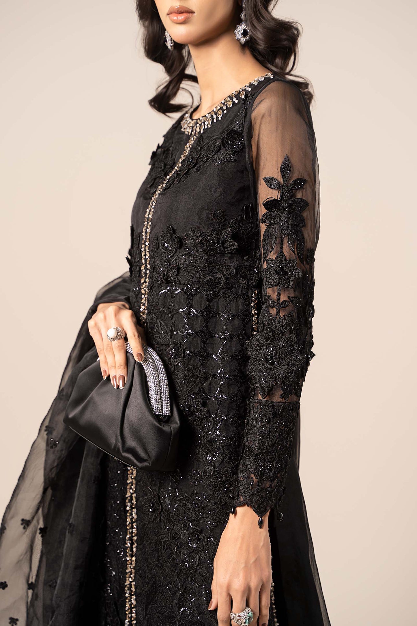 Maira B | Ready to Wear | SF-EF25-04 M Black