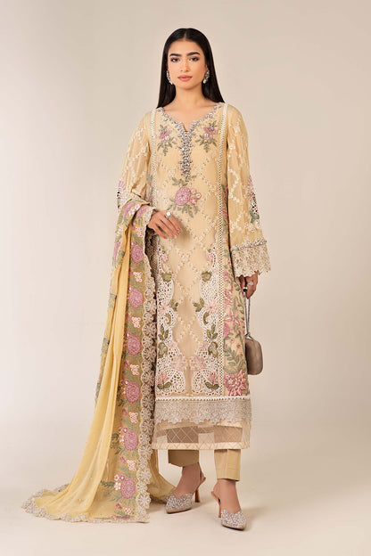 Maria B | Formal Wears | SF-EF25-41 - Pakistani Designer Dress - by Maria B - Type : Ladies Clothes - 100% Original at Saira Sultan