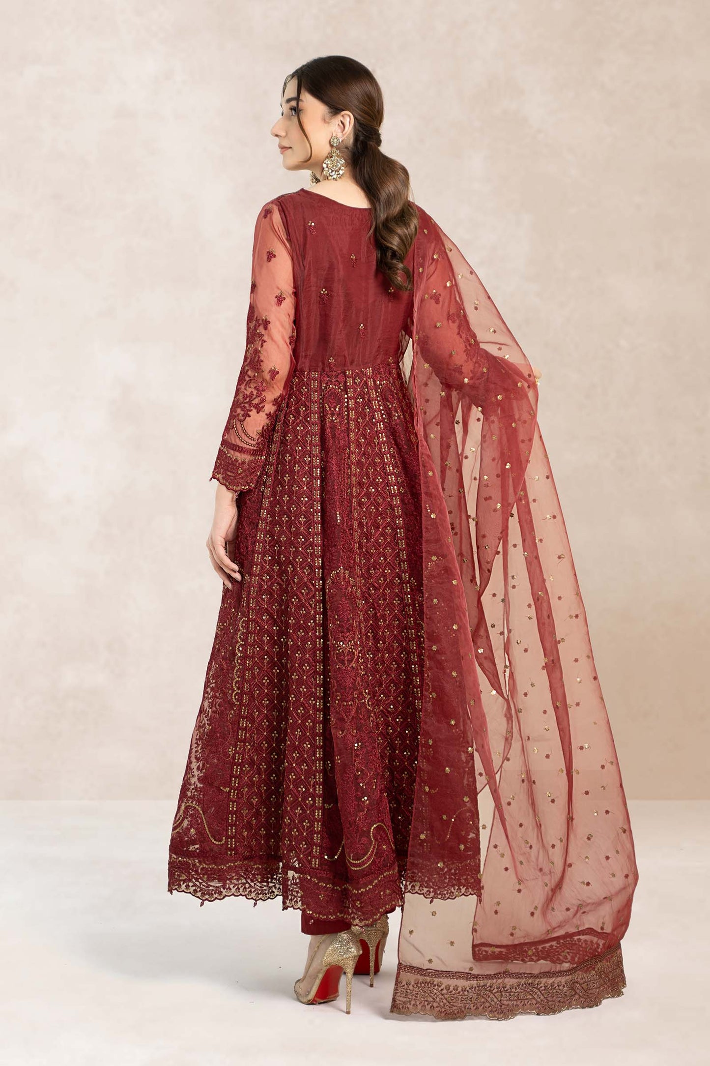 Maira B | Ready to Wear | SF-EF22-01R1 XL Maroon