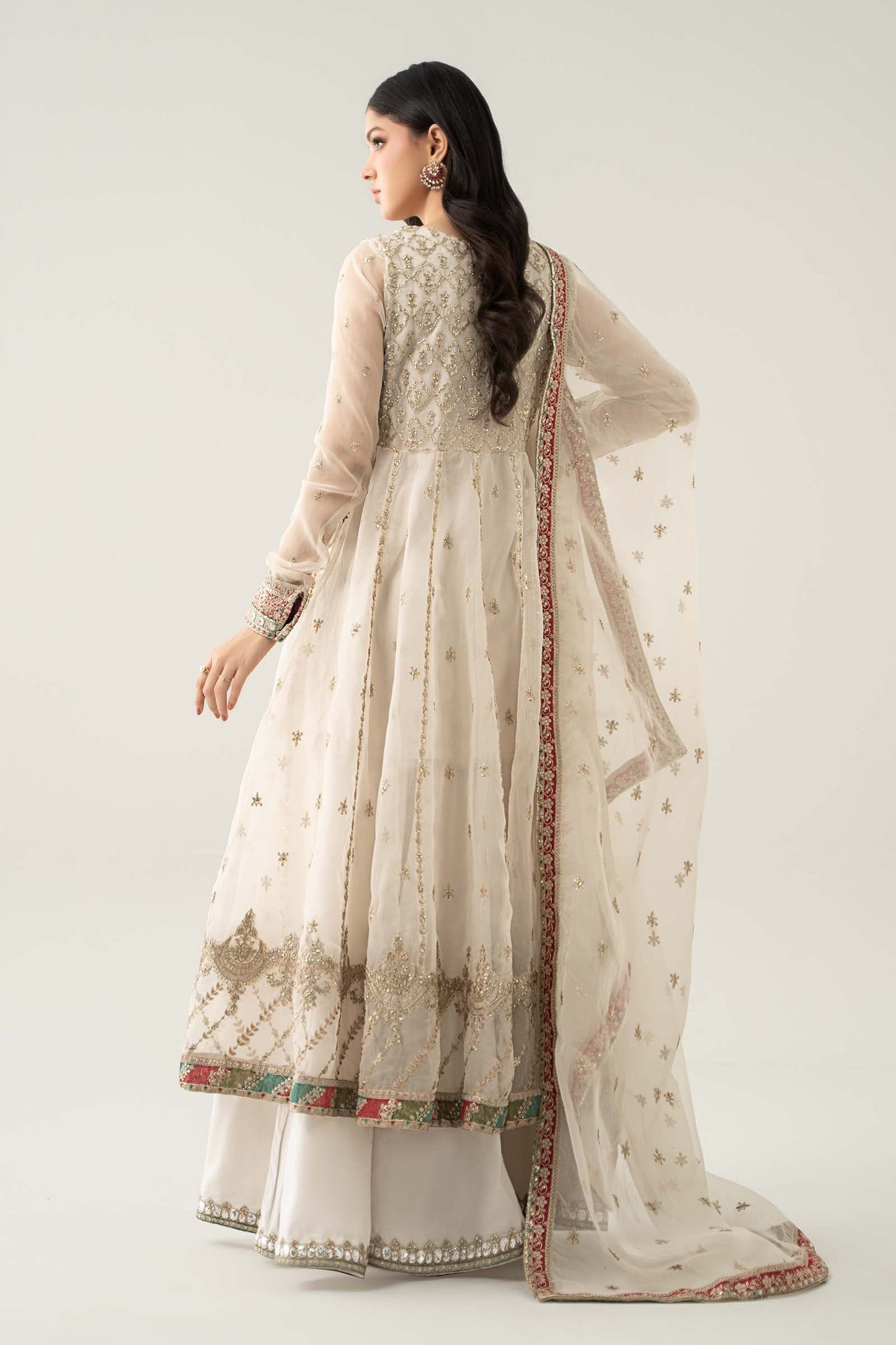 Maria B | Formal Wears | SF-EF23-16R1 S Carmine Organza