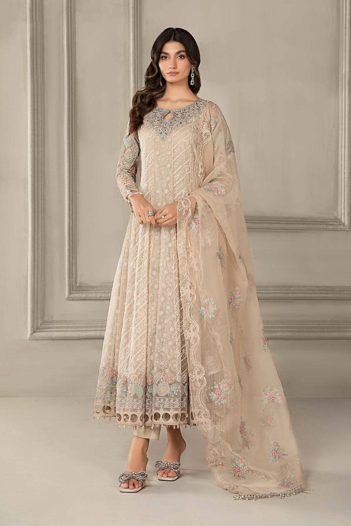 Maria B | Formal Wears | SF-EF24-03 - Pakistani Designer Dress - by Maria B | Type: Formal - 100% Original at Saira Sultan