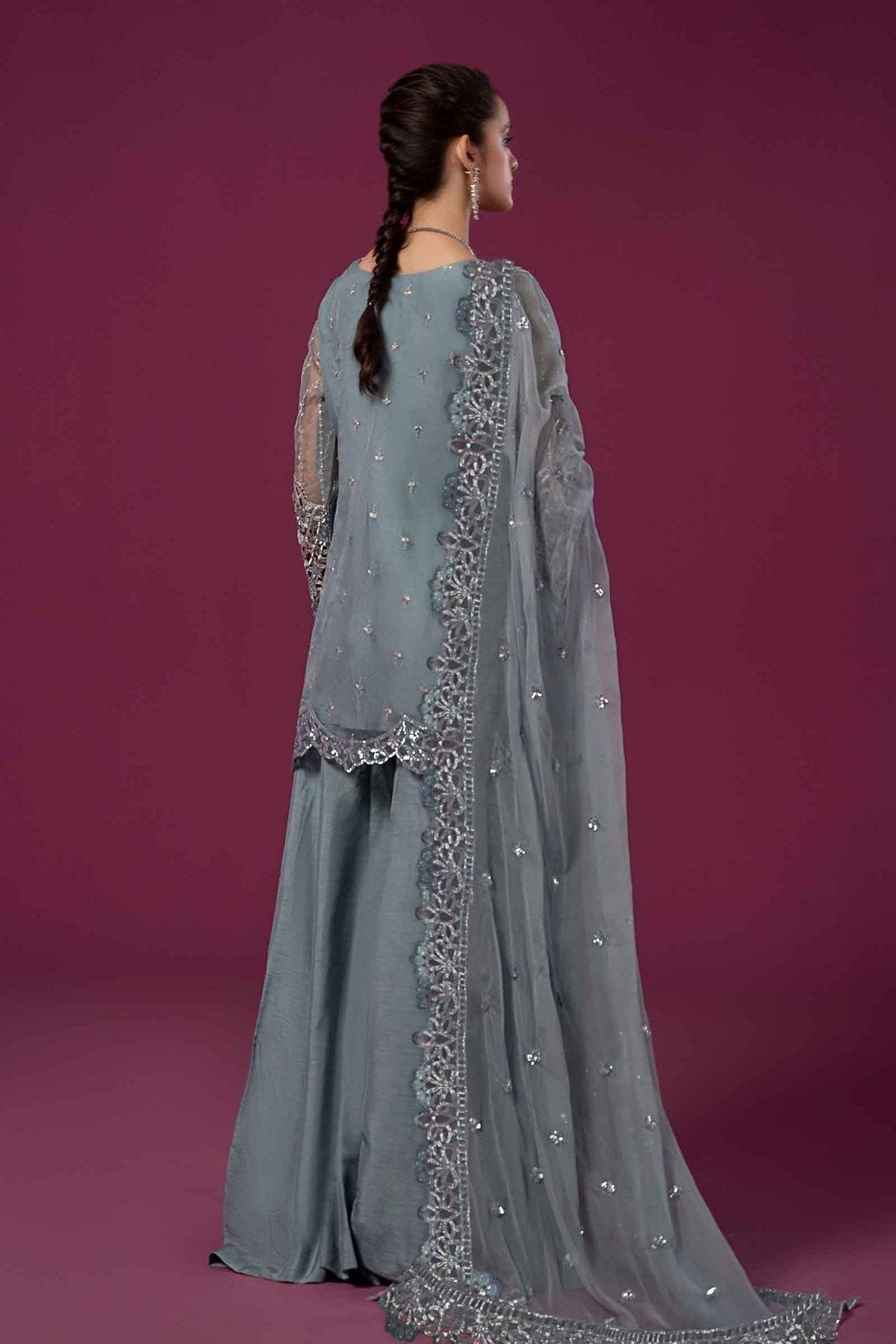 Maria B | Formal Wears | SF-EF24-22 - Pakistani Designer Dress - by Maria B | Type: Formal - 100% Original at Saira Sultan