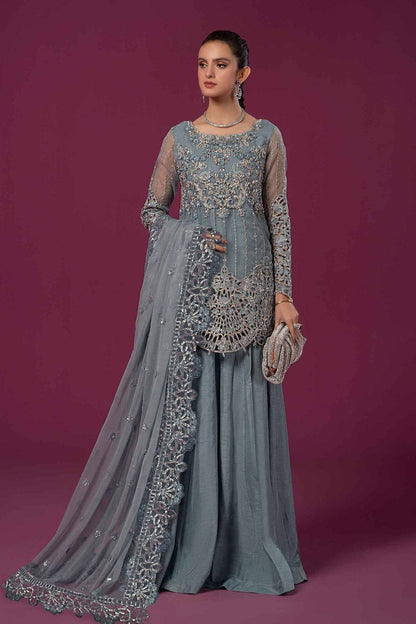 Maria B | Formal Wears | SF-EF24-22 - Pakistani Designer Dress - by Maria B | Type: Formal - 100% Original at Saira Sultan
