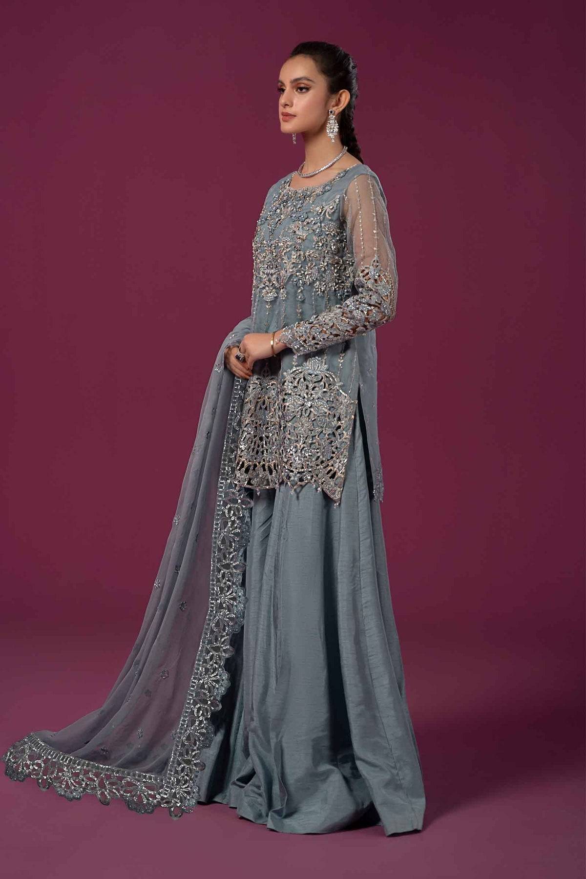 Maria B | Formal Wears | SF-EF24-22 - Pakistani Designer Dress - by Maria B | Type: Formal - 100% Original at Saira Sultan