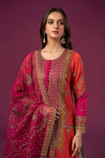 Maria B | Formal Wears | SF-EF24-27 - Pakistani Designer Dress - by Maria B | Type: Formal - 100% Original at Saira Sultan