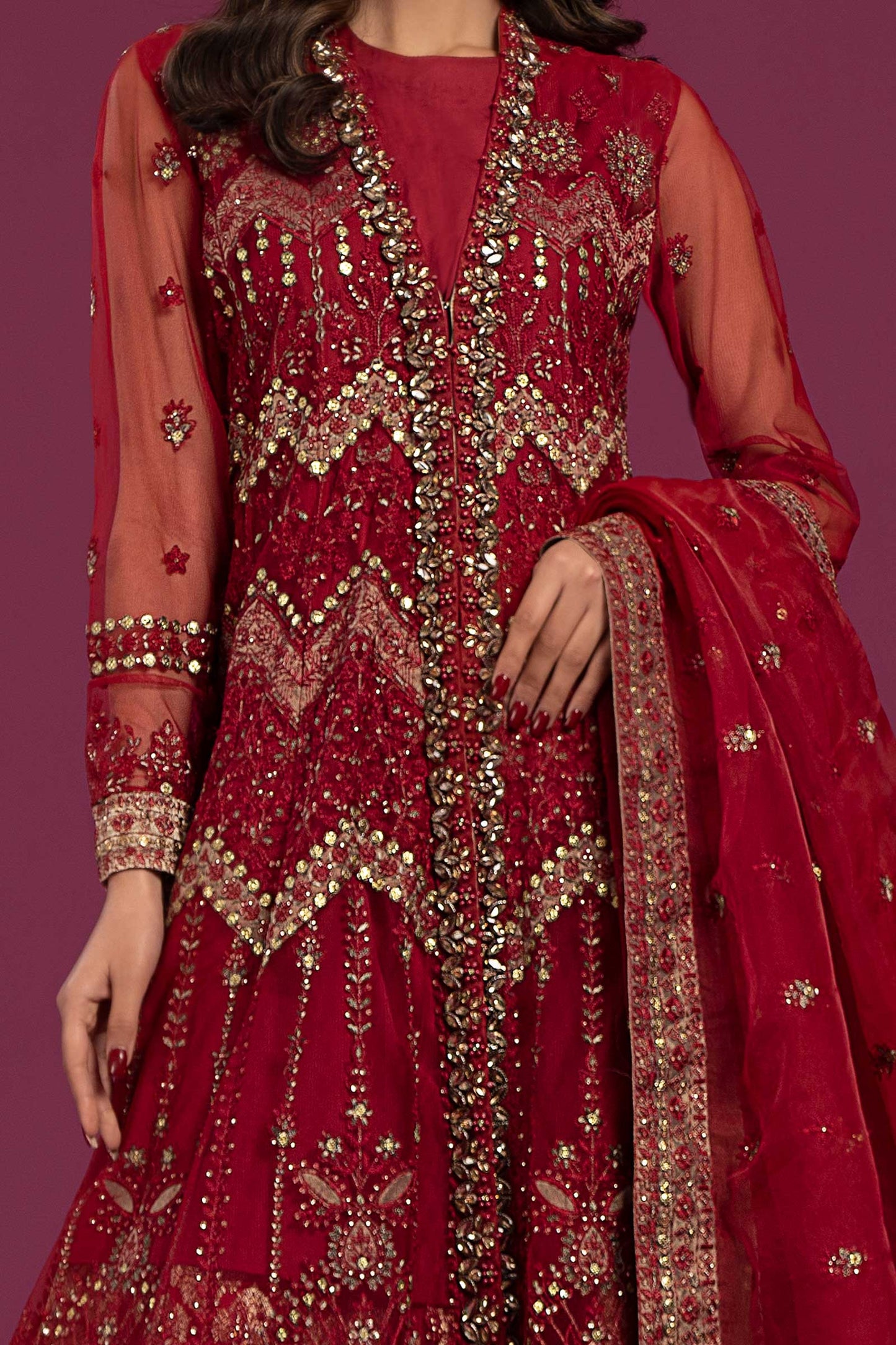Maira B | Ready to Wear | SF-EF24-28 L Red