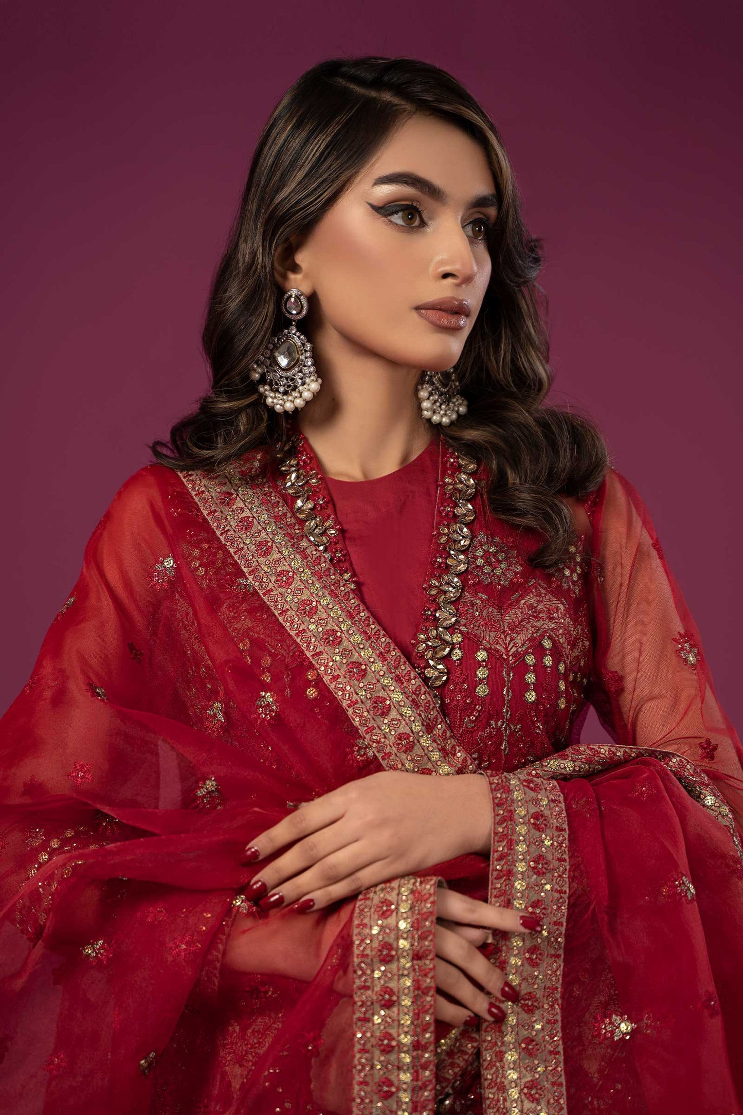 Maira B | Ready to Wear | SF-EF24-28 S Red