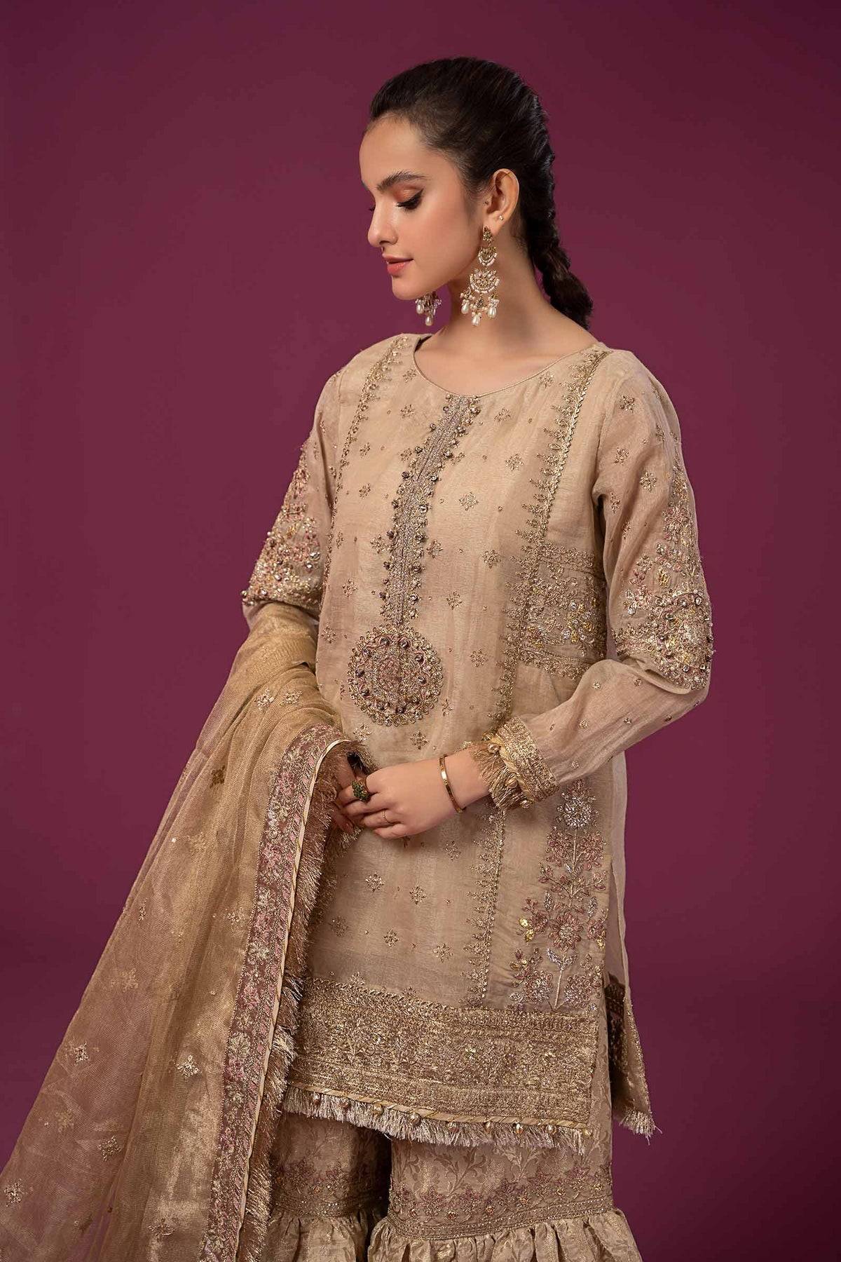 Maria B | Formal Wears | SF-EF24-35 - Pakistani Designer Dress - by Maria B | Type: Formal - 100% Original at Saira Sultan