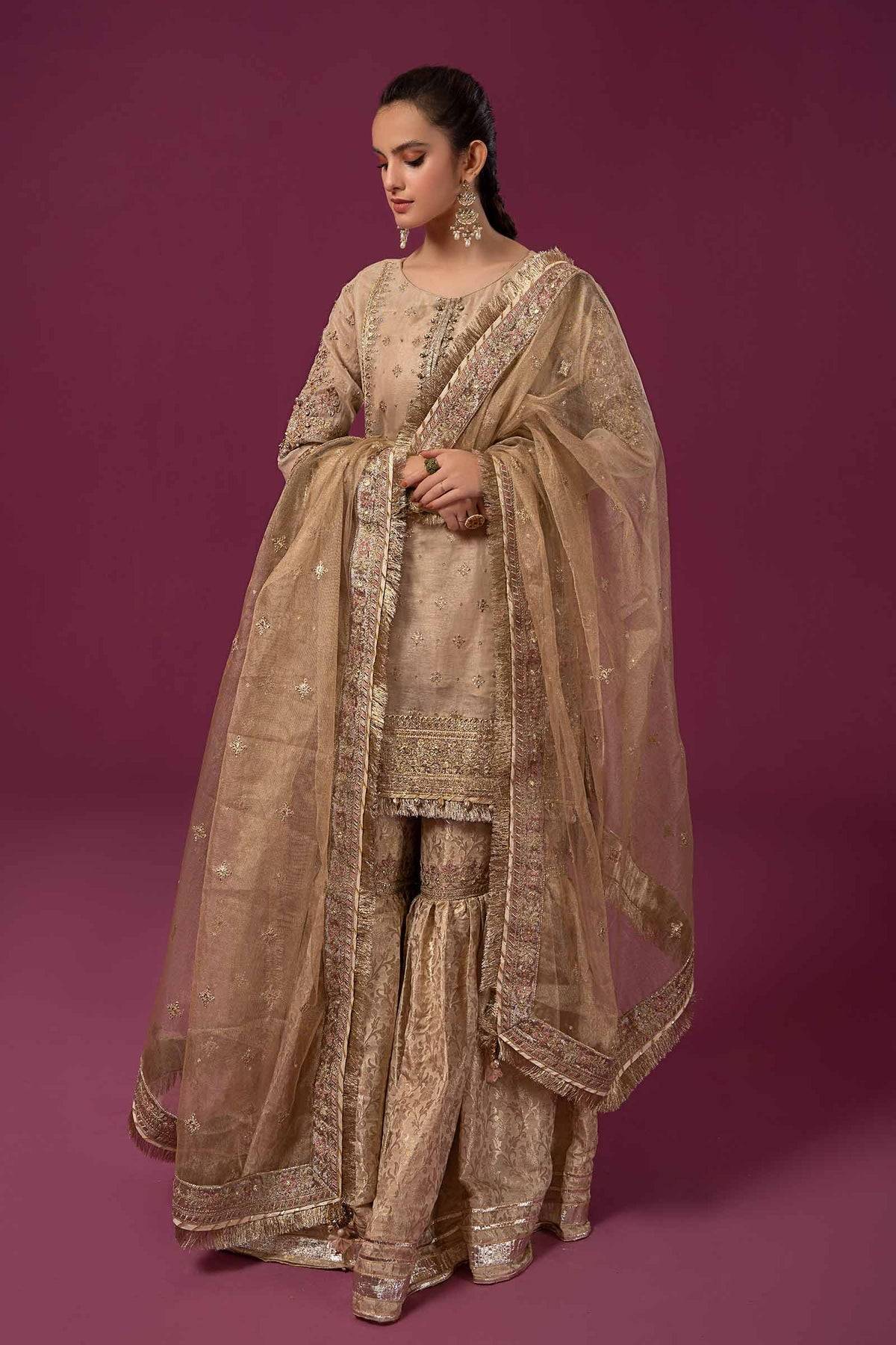 Maria B | Formal Wears | SF-EF24-35 - Pakistani Designer Dress - by Maria B | Type: Formal - 100% Original at Saira Sultan