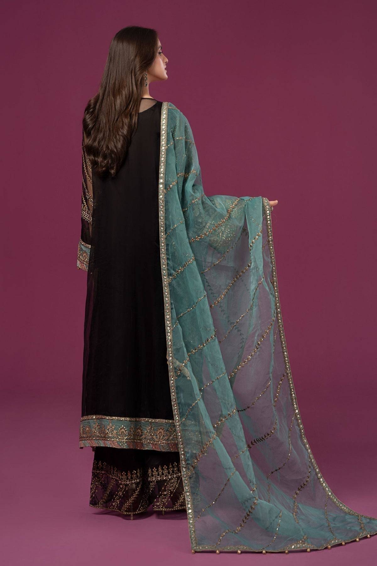 Maria B | Formal Wears | SF-EF24-46 - Pakistani Designer Dress - by Maria B | Type: Formal - 100% Original at Saira Sultan
