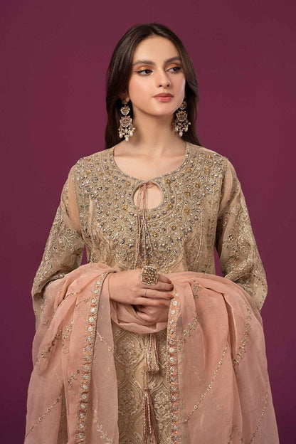 Maria B | Formal Wears | SF-EF24-46 - Pakistani Designer Dress - by Maria B | Type: Formal - 100% Original at Saira Sultan