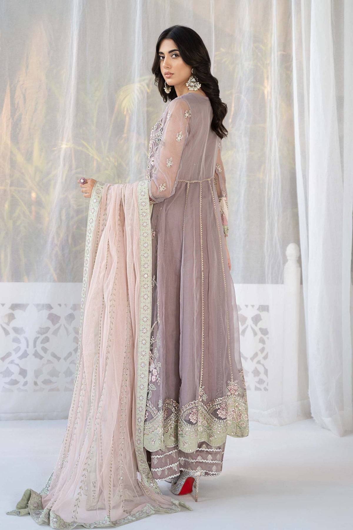 Maria B | Formal Wears | SF-EF24-61 - Pakistani Designer Dress - by Maria B | Type: Formal - 100% Original at Saira Sultan