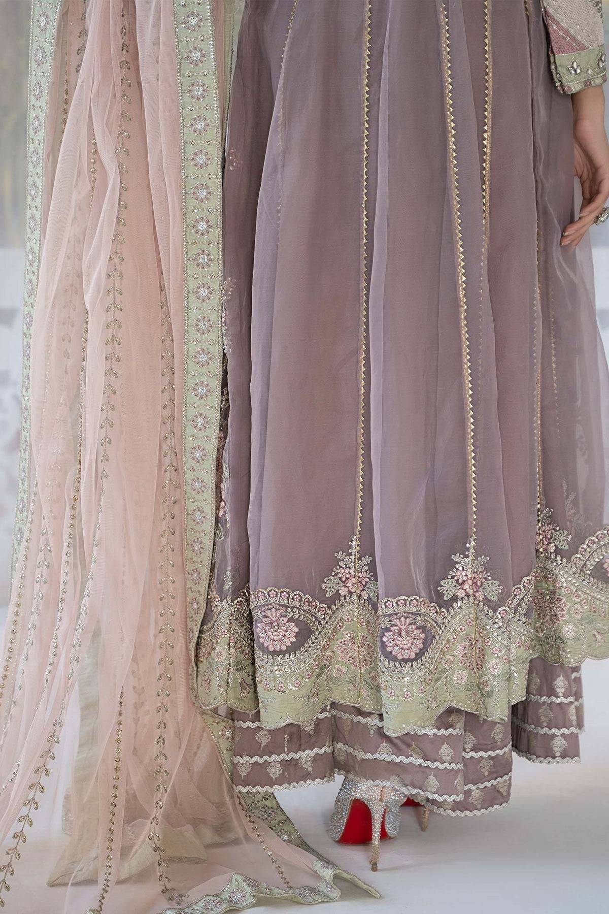 Maria B | Formal Wears | SF-EF24-61 - Pakistani Designer Dress - by Maria B | Type: Formal - 100% Original at Saira Sultan