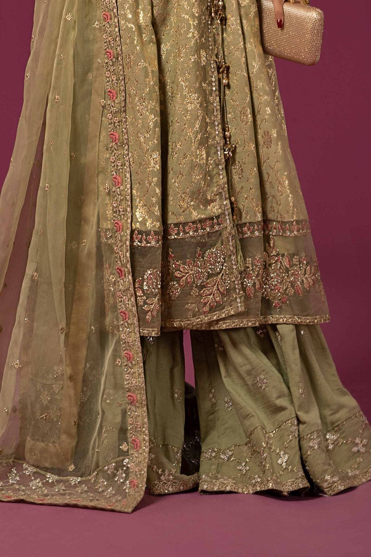 Maria B | Formal Wears | SF-EF24-70 - Pakistani Designer Dress - by Maria B | Type: Formal - 100% Original at Saira Sultan