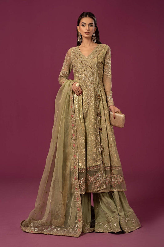 Maria B | Formal Wears | SF-EF24-70 - Pakistani Designer Dress - by Maria B | Type: Formal - 100% Original at Saira Sultan