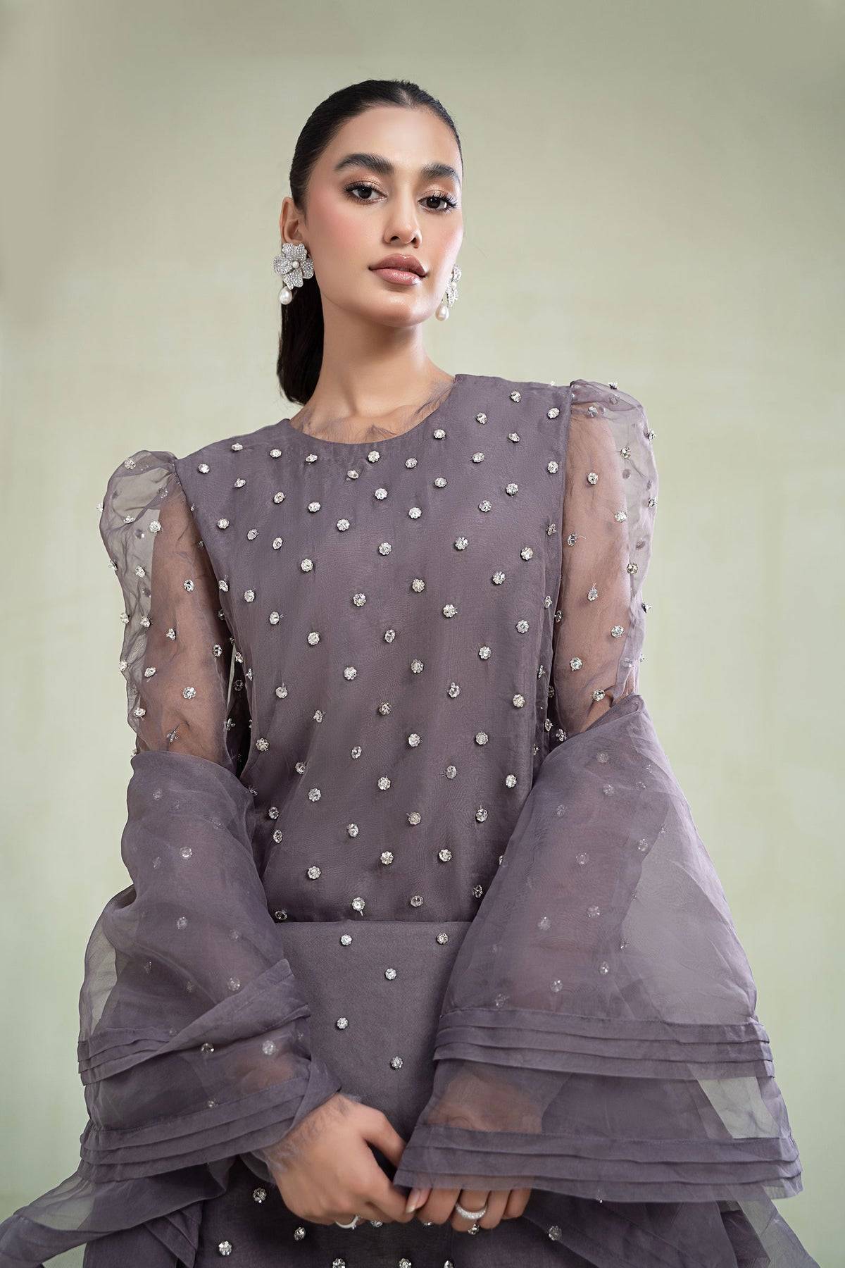 Maria B | Formal Wears | SF-PFW23-06 - Pakistani Designer Dress - by Maria B | Type: Formal - 100% Original at Saira Sultan