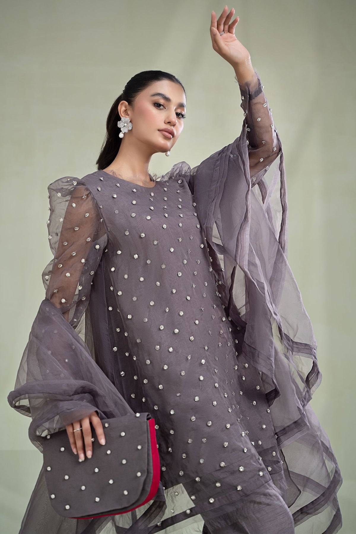 Maria B | Formal Wears | SF-PFW23-06 - Pakistani Designer Dress - by Maria B | Type: Formal - 100% Original at Saira Sultan