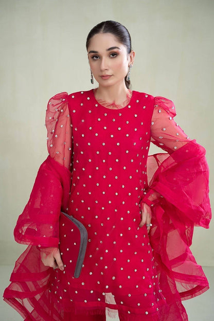 Maria B | Formal Wears | SF-PFW23-06 - Pakistani Designer Dress - by Maria B | Type: Formal - 100% Original at Saira Sultan