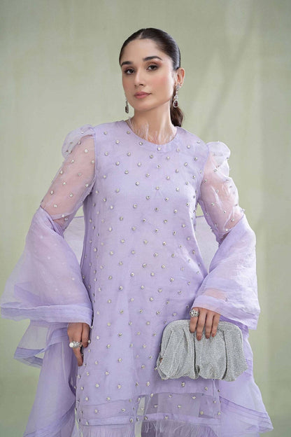 Maria B | Formal Wears | SF-PFW23-06 - Pakistani Designer Dress - by Maria B | Type: Formal - 100% Original at Saira Sultan