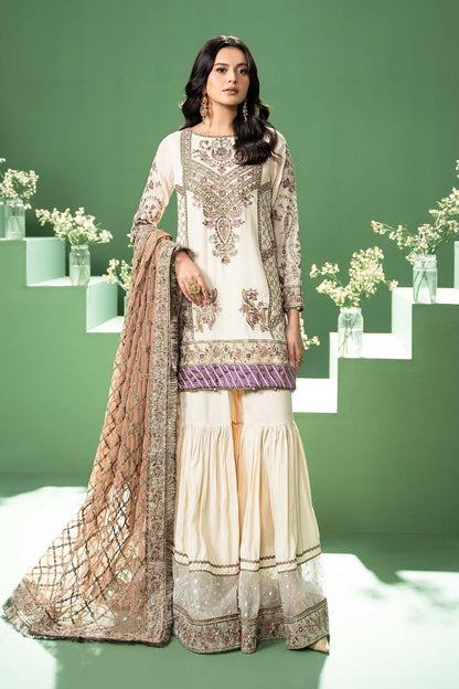 Maria B | Formal Wears | SF-W24-45 - Pakistani Designer Dress - by Maria B | Type: Formal - 100% Original at Saira Sultan