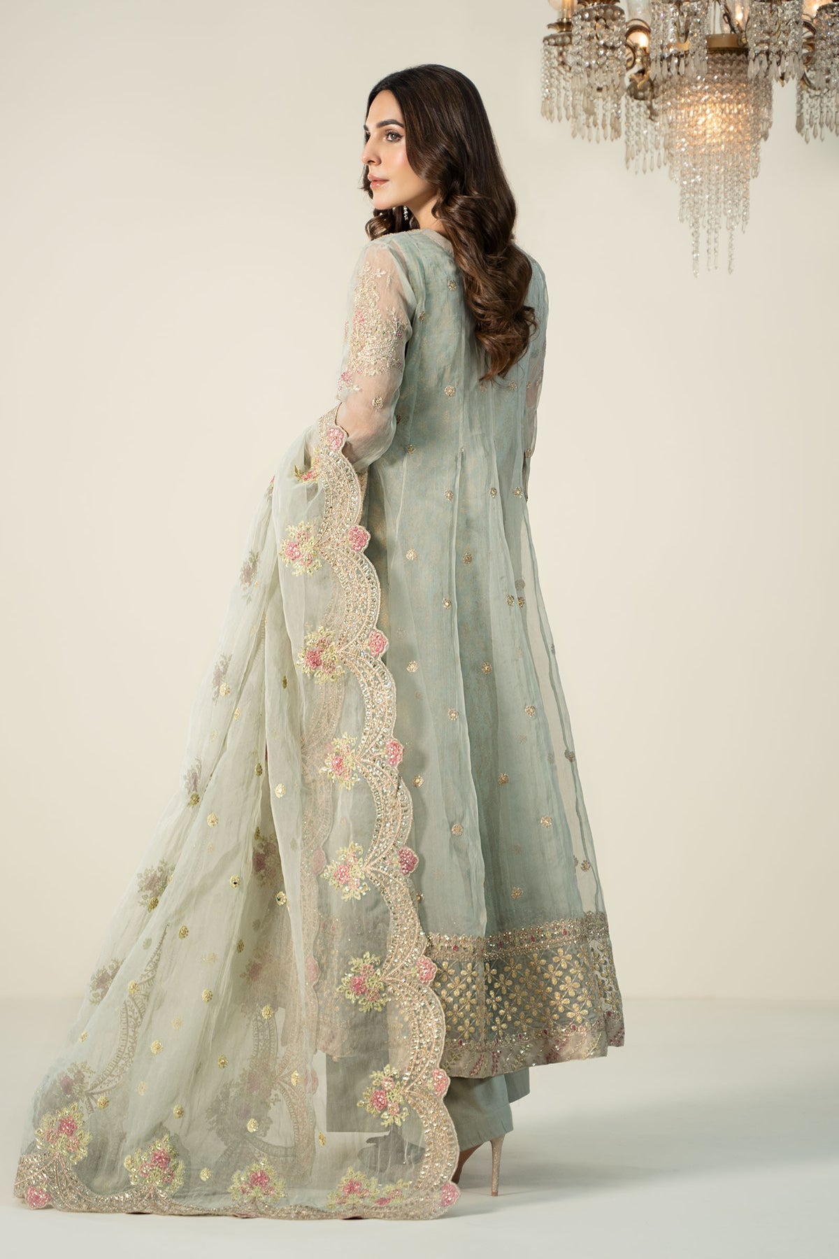 Maria B | Formal Wears | SF-W24-01 - Pakistani Designer Dress - by Maria B | Type: Formal - 100% Original at Saira Sultan