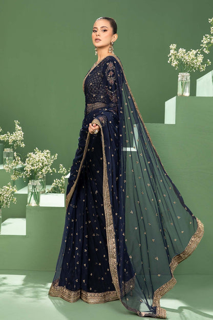 Maria B | Formal Wears | SF-W24-11 - Pakistani Designer Dress - by Maria B | Type: Formal - 100% Original at Saira Sultan