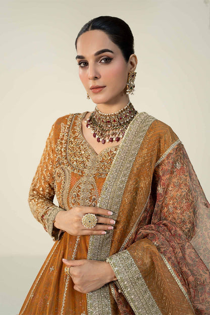 Maria B | Formal Wears | SF-W24-13 - Pakistani Designer Dress - by Maria B | Type: Formal - 100% Original at Saira Sultan