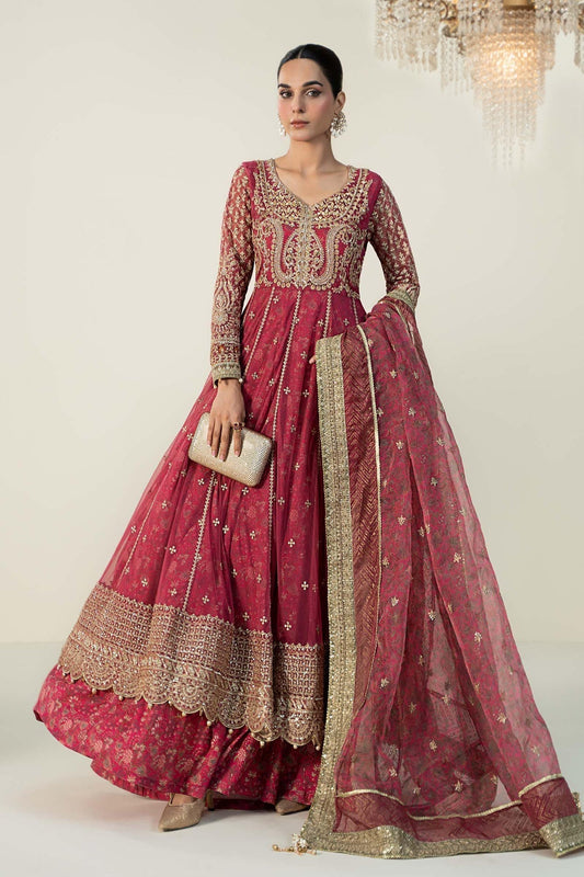 Maria B | Formal Wears | SF-W24-13 - Pakistani Designer Dress - by Maria B | Type: Formal - 100% Original at Saira Sultan